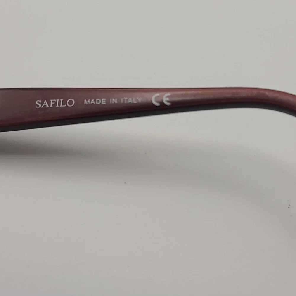 Safilo Emozioni 4342 0JSZ‎ Women's Eyeglasses Cutout Frame Only Italy 130mm